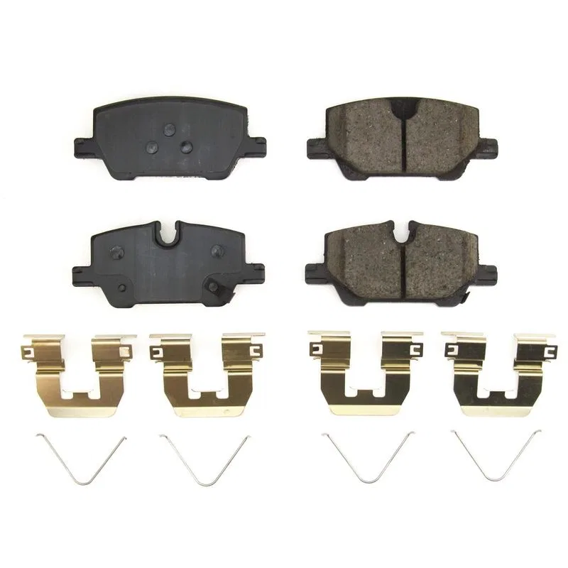 17-2308 – POWERSTOP Brake Pad, FMSI Number D2308 Ceramic Brake Pads Set Of 4 With Stainless Steel Hardware